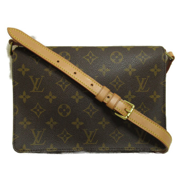 LOUIS VUITTON Musette Tango Short Brown Monogram PVC coated canvas M51257