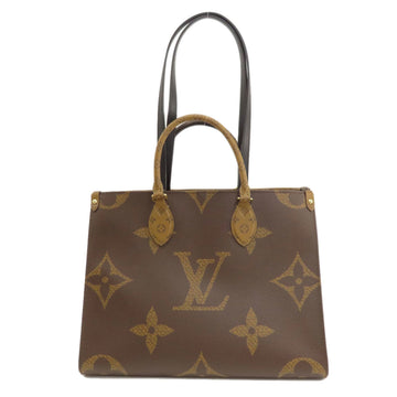 LOUIS VUITTON M45321 On the Go MM Monogram Giant Tote Bag Reverse Women's