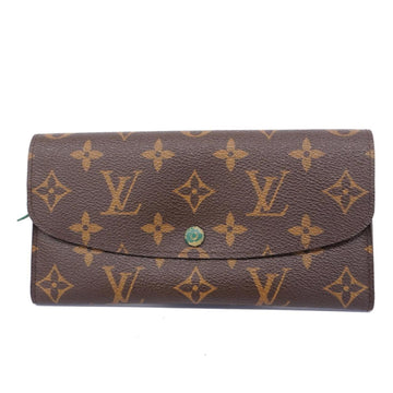 LOUIS VUITTON Long Wallet Monogram Le Tefeuille Emily M60137 Vert Ladies