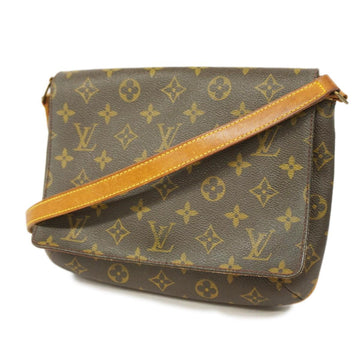 LOUIS VUITTON Shoulder Bag Monogram Musette Tango Long Strap M51388 Brown Women's