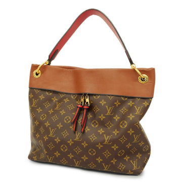 LOUIS VUITTON Shoulder Bag Monogram Tuileries Hobo M43155 Brown Women's