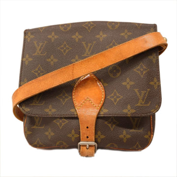 LOUIS VUITTON Shoulder Bag Monogram Cartesier MM M51253 Brown Women's