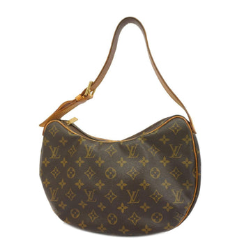 LOUIS VUITTON Shoulder Bag Monogram Croissant MM M51512 Brown Women's