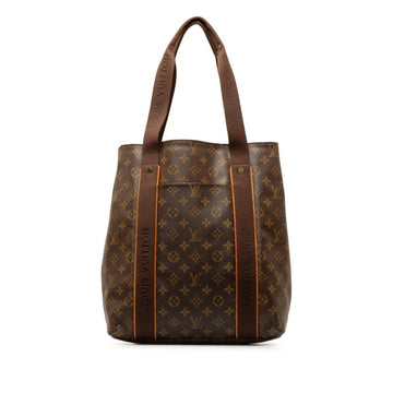 LOUIS VUITTON Monogram Cabas Bobur Tote Bag M53013 Brown PVC Canvas Women's