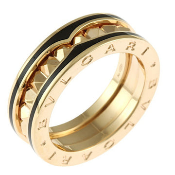 BVLGARI B-zero.1 B-zero One Rock Ring, Size 14.5, 18K Gold, Women's,