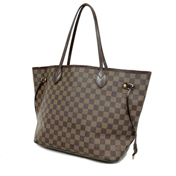 LOUIS VUITTON Tote Bag Damier Neverfull MM N51105 Ebene Women's