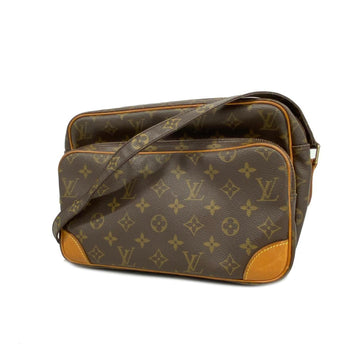 LOUIS VUITTON Shoulder Bag Monogram Nile M45244 Brown Ladies