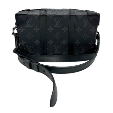 LOUIS VUITTON Shoulder Bag Wallet Body Monogram Eclipse Soft Trunk Black Men's M69838 z0877