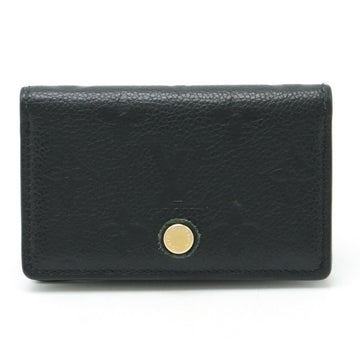 LOUIS VUITTON Monogram Empreinte Multicart Card Case Business Holder Pass Noir Black M67262