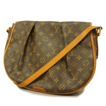 LOUIS VUITTON Shoulder Bag Monogram Menilmontant MM M40473 Brown Women's