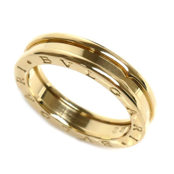 BVLGARI K18YG Yellow Gold B-ZERO1 B-Zero One 1 Band XS Ring 336059 7.9g Men's