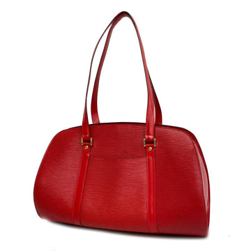 LOUIS VUITTON Shoulder Bag Epi Solferino M42867 Castilian Red Ladies