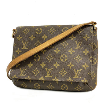 LOUIS VUITTON Shoulder Bag Monogram Musette Tango Short Strap M51257 Brown Ladies