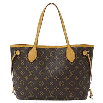 LOUIS VUITTON Bag Monogram Women's Tote Neverfull PM M40155 Brown