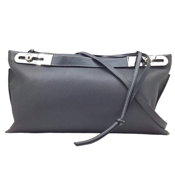 LOEWE Missy Small Bag Handbag Shoulder Clutch Leather Grey It Women Men