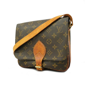 LOUIS VUITTON Shoulder Bag Monogram Cartesier 22 M51253 Brown Women's