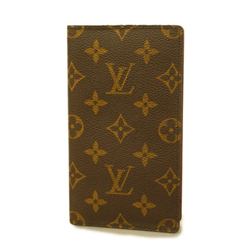 LOUIS VUITTON Notebook Cover Monogram Agenda Posh R20503 Brown Men's Women's