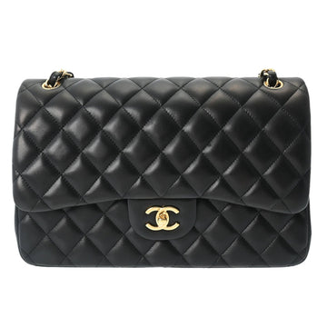 CHANEL Matelasse Chain Shoulder Bag 30cm Black A58600 Women's Lambskin