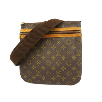 LOUIS VUITTON Shoulder Bag Monogram Pochette Bosphore M40044 Brown Ladies