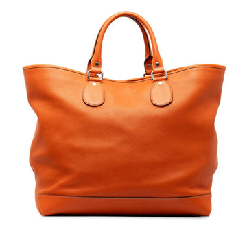 GUCCI Handbag Tote Bag 232103 Orange Leather Women's