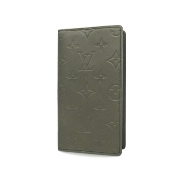 LOUIS VUITTON Notebook Cover Monogram Matte Agenda Poche R20592 Noir Ladies