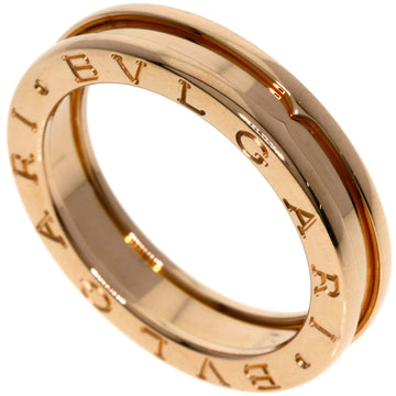 BVLGARI B-zero1 B-zero One Band XS #61 Ring, K18 Pink Gold, Women's