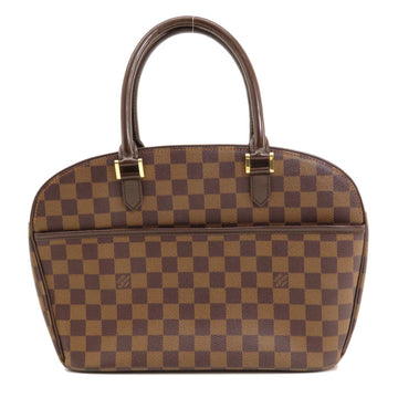 LOUIS VUITTON N51282 Saria Horizontal Damier Ebene Handbag Canvas Women's