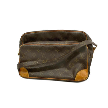 LOUIS VUITTON Shoulder Bag Monogram Nile M45244 Brown Ladies