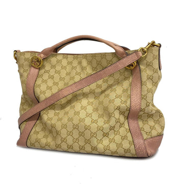 GUCCI Handbag GG Canvas 323675 Beige Pink Ladies