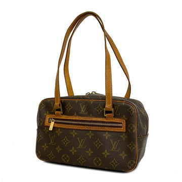 LOUIS VUITTON Shoulder Bag Monogram Cite MM M51182 Brown Ladies