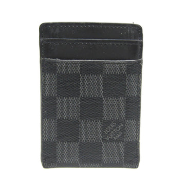 LOUIS VUITTON Porte Carte Pans N60246 Damier Graphite Card Case Damier Graphite