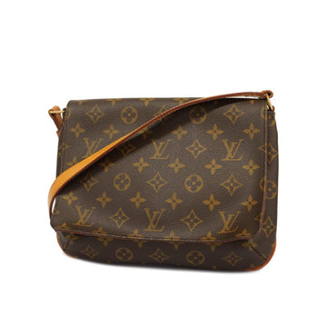 LOUIS VUITTON Shoulder Bag Monogram Musette Tango Short Strap M51257 Brown Women's