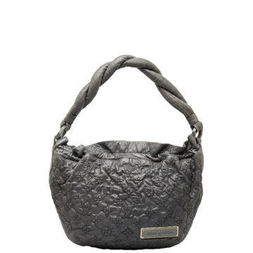 LOUIS VUITTON Monogram Olympe Nympus PM Shoulder Bag M95475 Gris Perle Grey Lambskin Women's