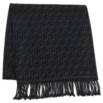 FENDI Zucca Scarf Black Men's