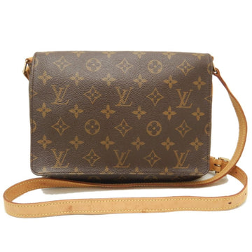 LOUIS VUITTON Monogram Musette Tango M51388 Shoulder Bag Long Brown 251671