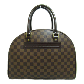 LOUIS VUITTON Nolita Brown Ebene Damier PVC coated canvas N41455