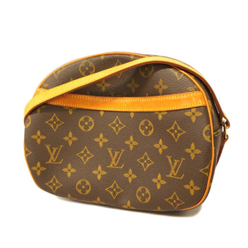 LOUIS VUITTON Shoulder Bag Monogram Blois M51221 Brown Ladies