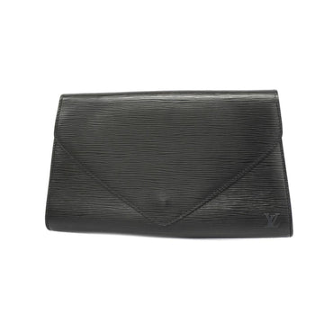 LOUIS VUITTON Clutch Bag Epi Art Deco M52632 Noir Ladies