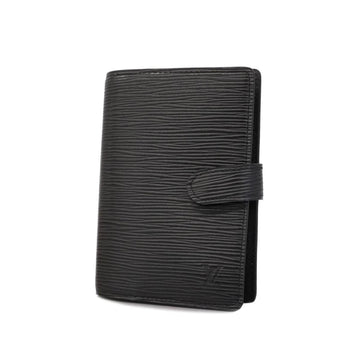 LOUIS VUITTON Notebook Cover Epi Agenda PM R20052 Noir Men's Women's