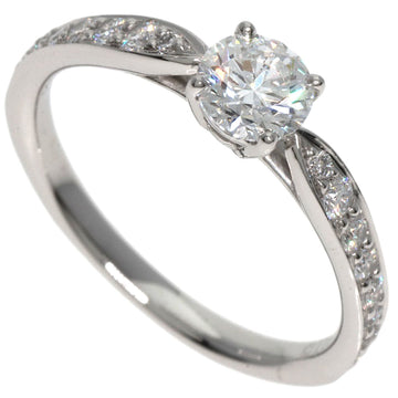 TIFFANY & Co. Harmony Diamond Ring, Platinum PT950, Women's,
