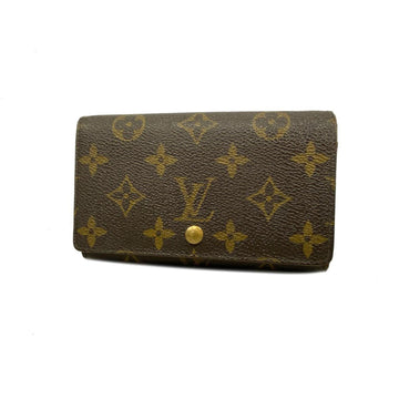 LOUIS VUITTON Wallet Monogram Porte Monnaie Bietre Sor M61730 Brown Men's Women's