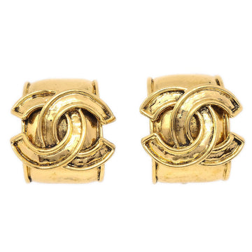 CHANEL Earrings Clip-On Gold 94P 02961