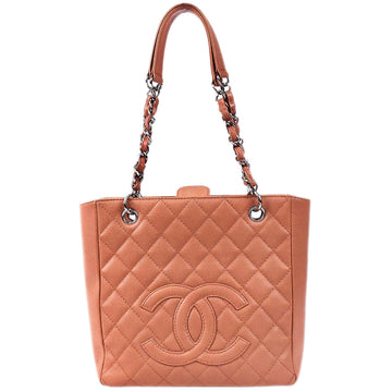 CHANEL 2008-2009 Petite Shopping Tote PST SHW Caviar 67825