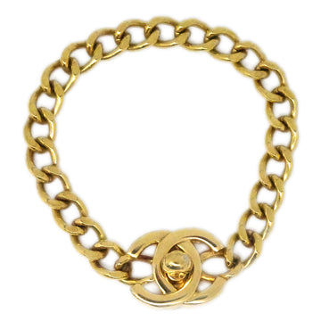 CHANEL Turnlock Chain Bracelet Gold 96P 99873