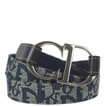 CHRISTIAN DIOR 2004 Navy Trotter Belt #85 59685