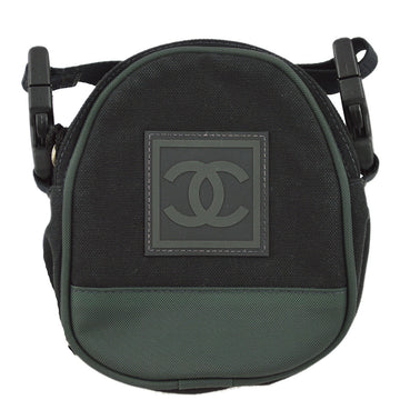 CHANEL 2003-2004 Black Sports Line Shoulder Bag 120951