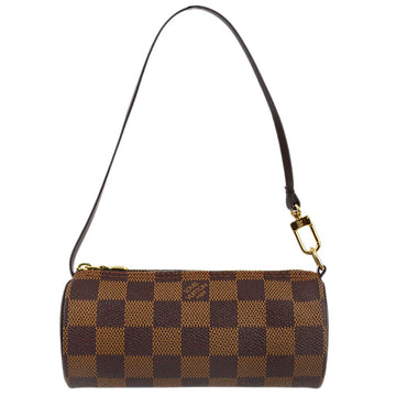 LOUIS VUITTON Damier Papillon Attached Pouch Bag 141734