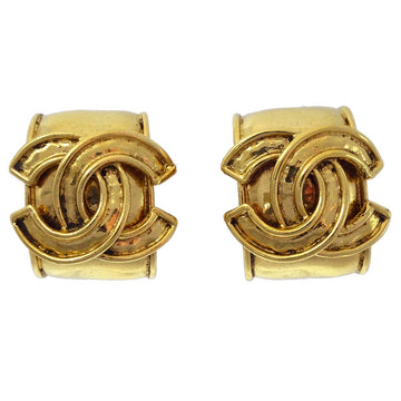 CHANEL Earrings Clip-On Gold 94P 141334