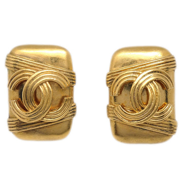 CHANEL Earrings Clip-On Gold 94A 131515