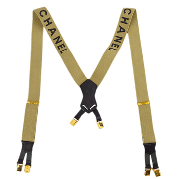 CHANEL Beige Suspenders Small Good Small Good 141224